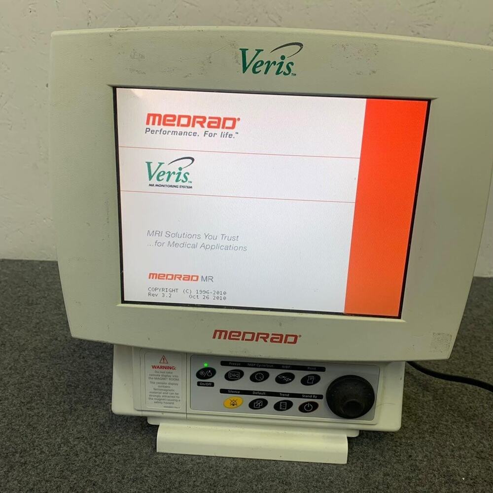 Medrad Veris 8600 MRI Vital Monitor Remote Display w/ Printer